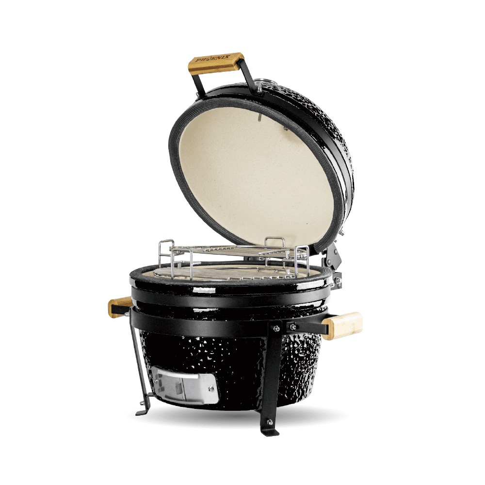Kamado Mini Phoenix 16" Tabletop Grill (Black)