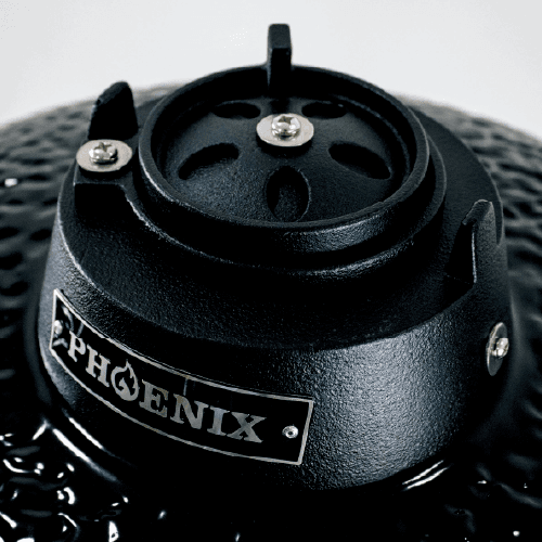 Kamado Large Phoenix 23" Ceramic Grill (Black) — image 5