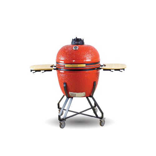Kamado Jumbo Phoenix 27" Ceramic Grill (Red) — image 2