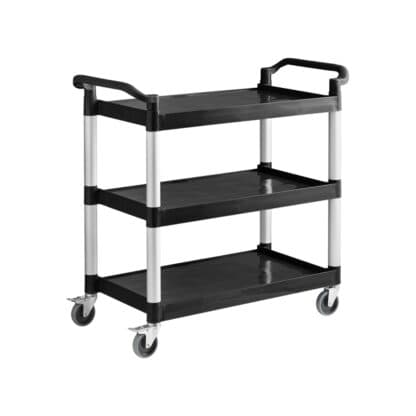 Plastic Tea Trolley 3-Tier (No Bins) — image 2