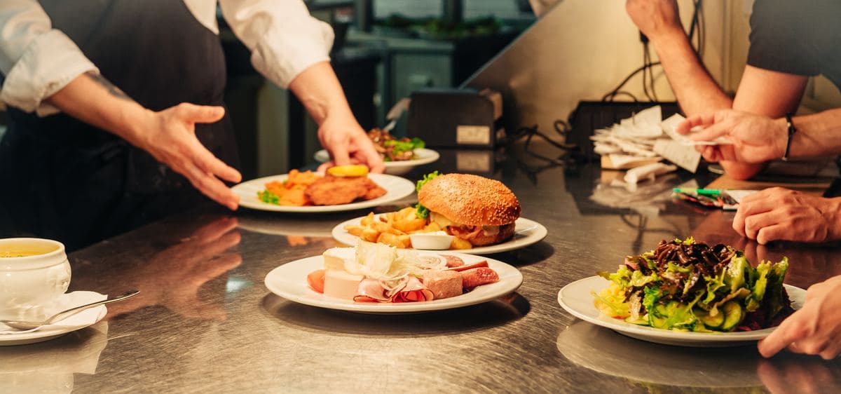 Plates going out from the pass during service