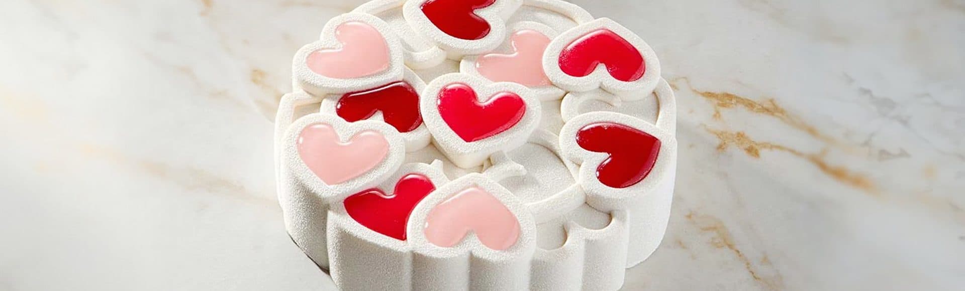 Pastry made with Pavoni moulds