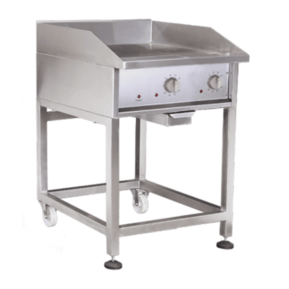 HEAVY DUTY SOLID TOP GRILLER - ELECTRIC - 600mm