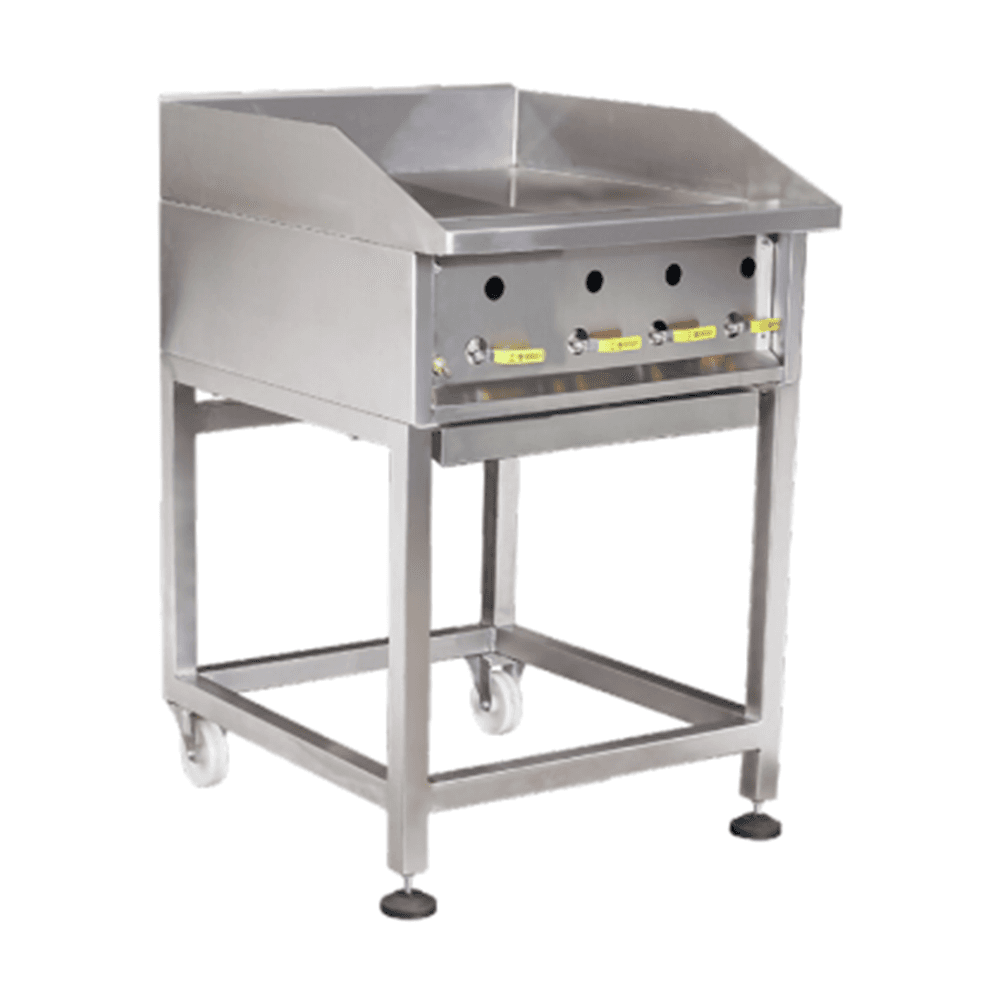 HEAVY DUTY SOLID TOP GRILLER - GAS - 600mm