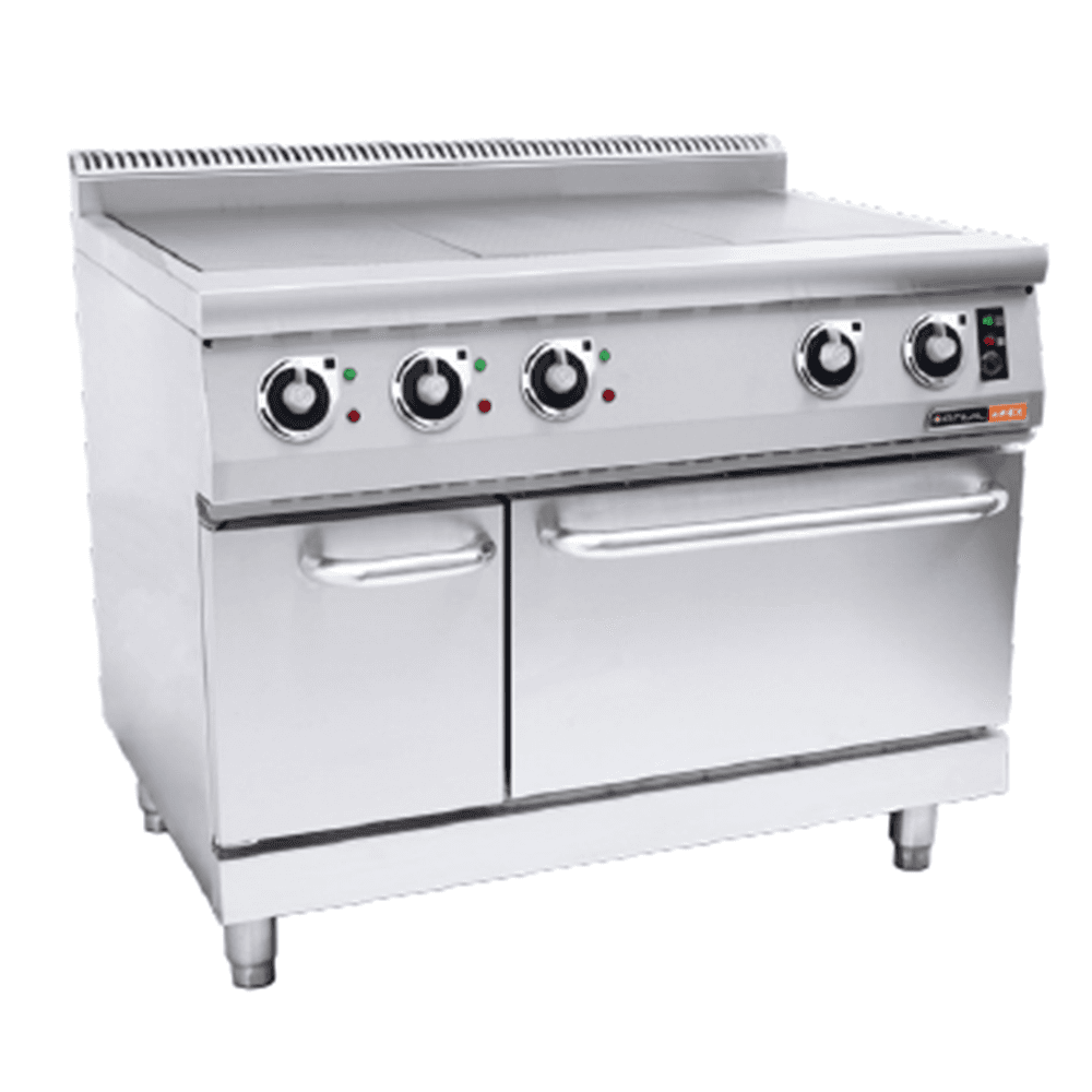 ANVIL 3 PLATE STOVE WITH OVEN - ELECTRIC
