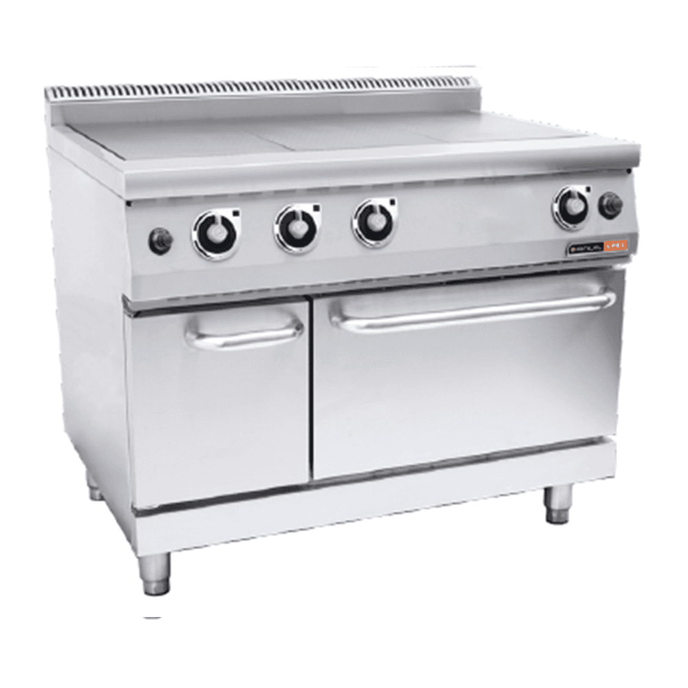 ANVIL 3 PLATE STOVE WITH OVEN - GAS