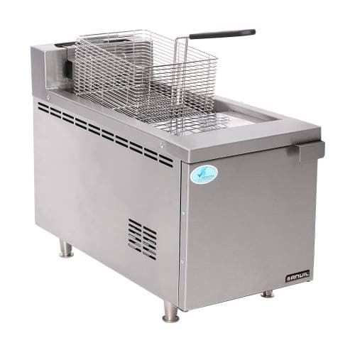 FISH FRYER ANVIL - SINGLE PAN - GAS