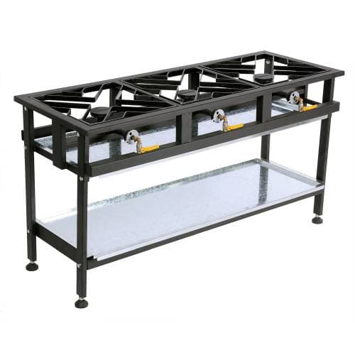 BOILING TABLE GAS - COMMERCIAL - 3 BURNER STRAIGHT