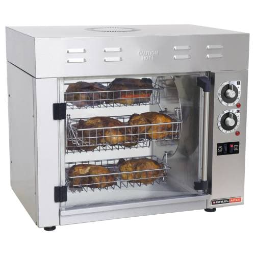 CHICKEN GRILLER ANVIL - 8 BIRD - ELECTRIC