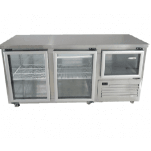 FridgeStar Underbar Fridges(Stainless steel top - Glass doors)
