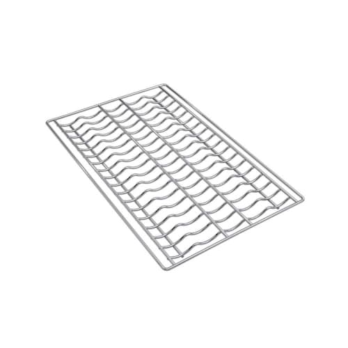 4 Chrome wire grids kit, 600x400mm, waved for baguette