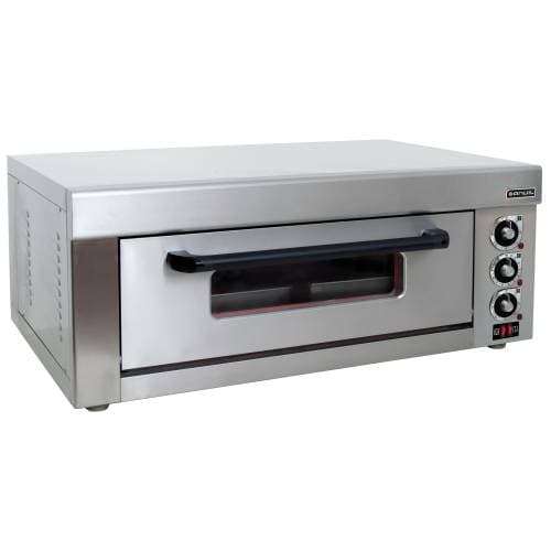 Single deck oven 3 pan