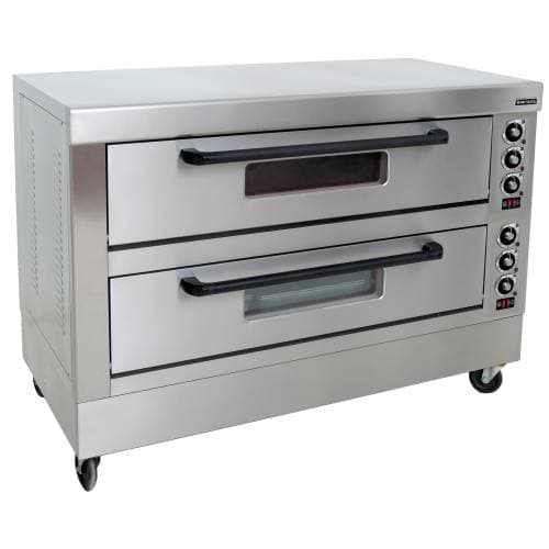 Double deck oven 6 pan