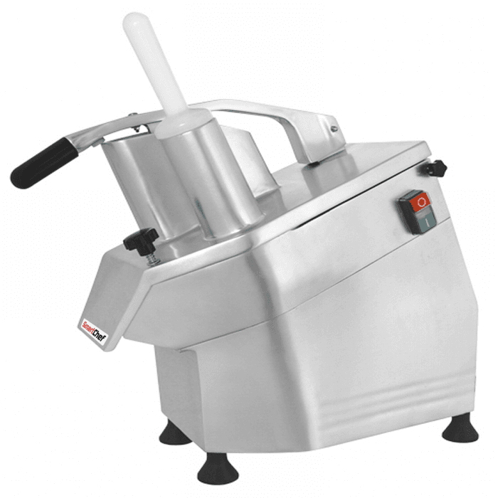 Vegetable preparation machine including 5 blades