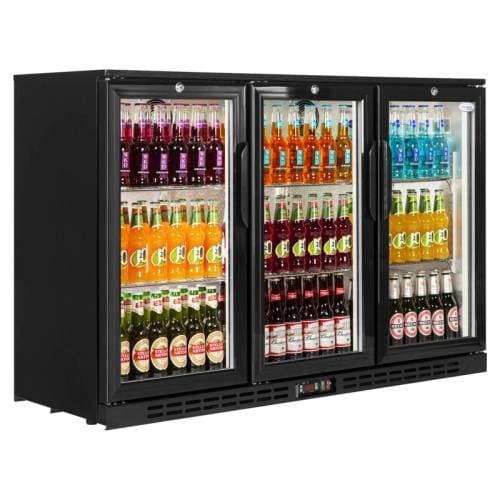 Back Bar Cooler Salvadore - Triple Hinged Door