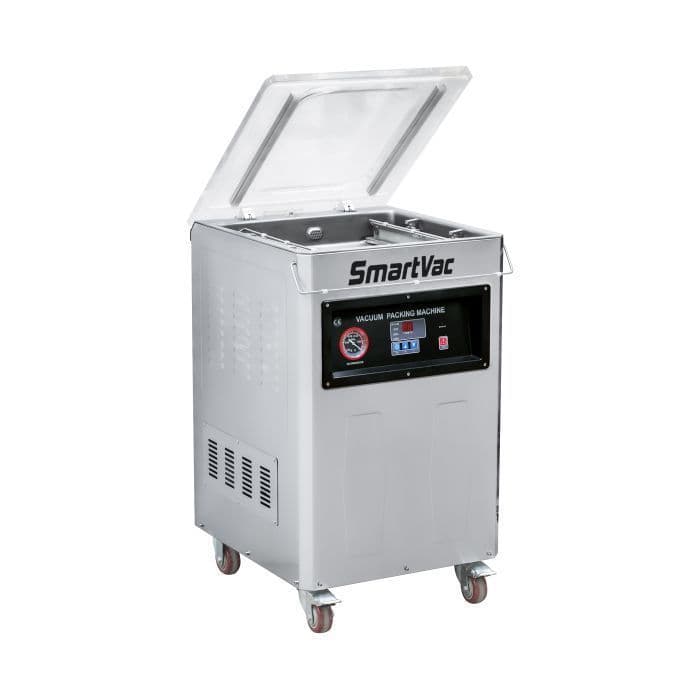 Floorstanding vacuum pack machine - 2 x 400mm sealing bar