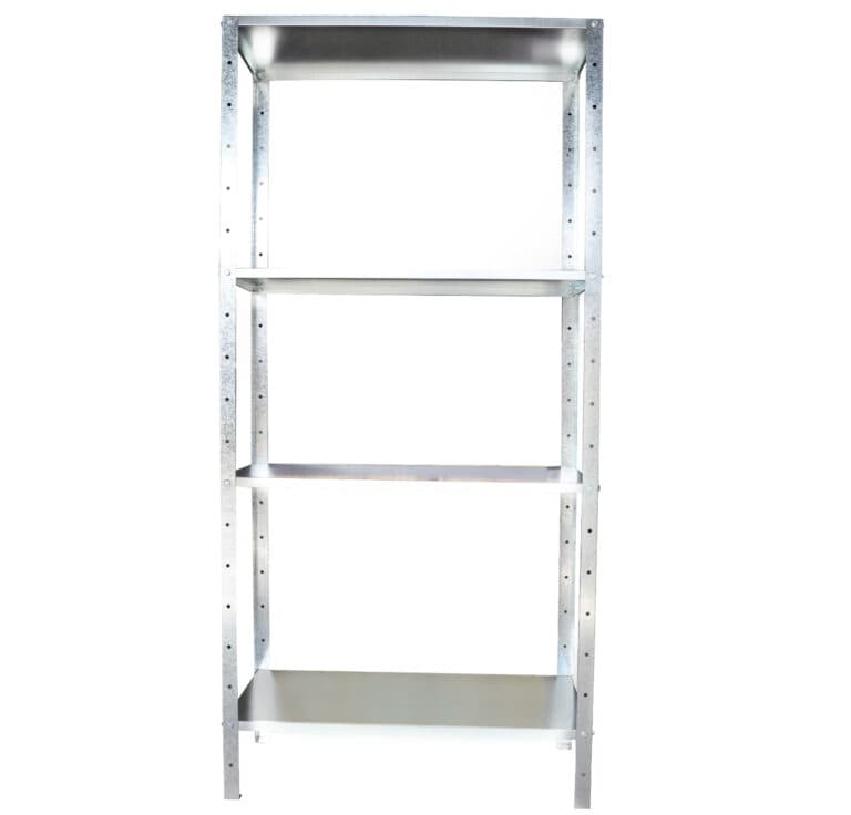 SHELVING UNIT – GALVANIZED – 900MM X 400MM X 1900MM