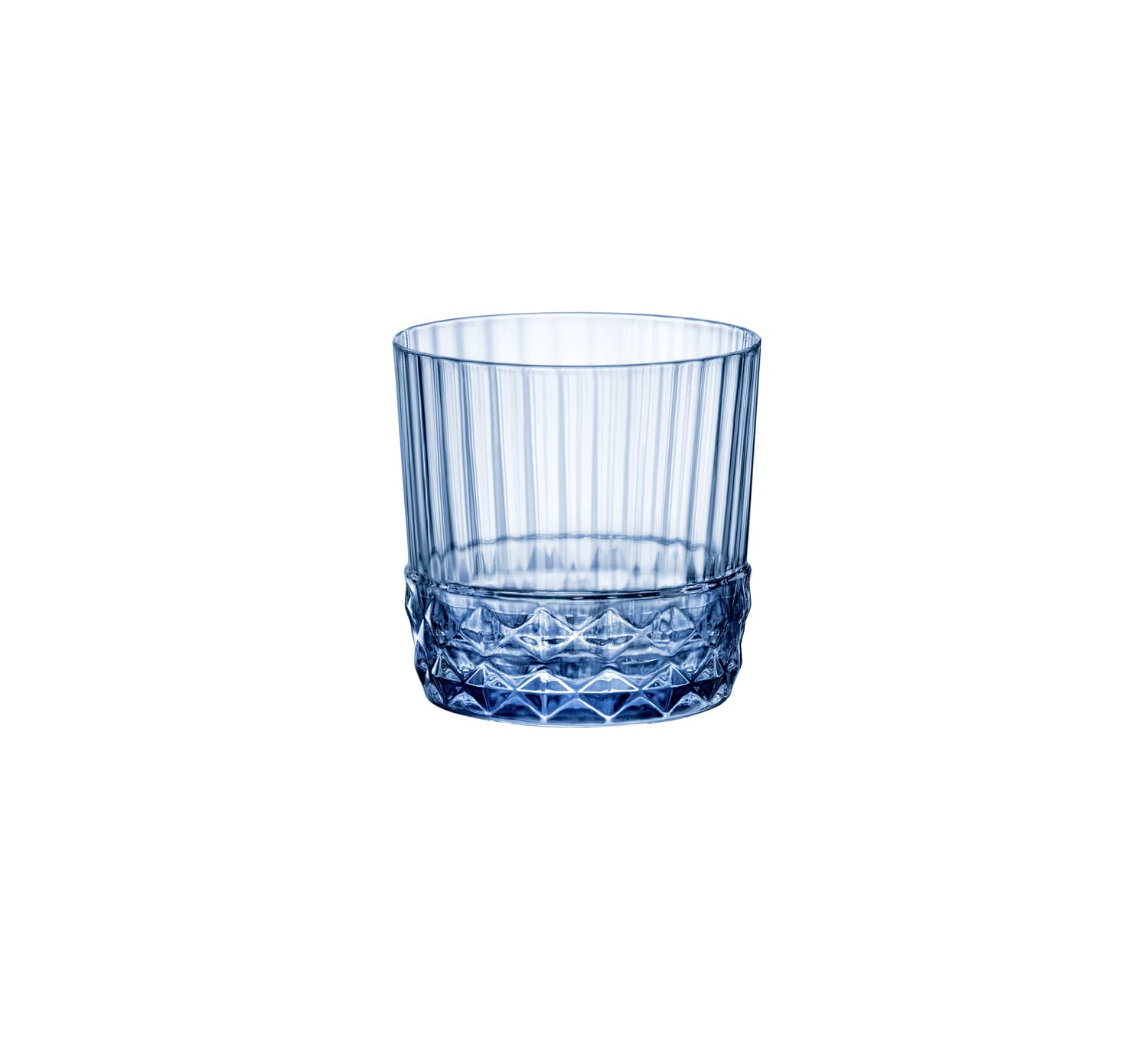 AMERICA '20s - SAPPHIRE BLUE - ROCKS - 30CL H83.5MM W83.5MM (6)