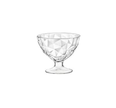DIAMOND DESSERT BOWL 36CL (6) H99MM W115MM