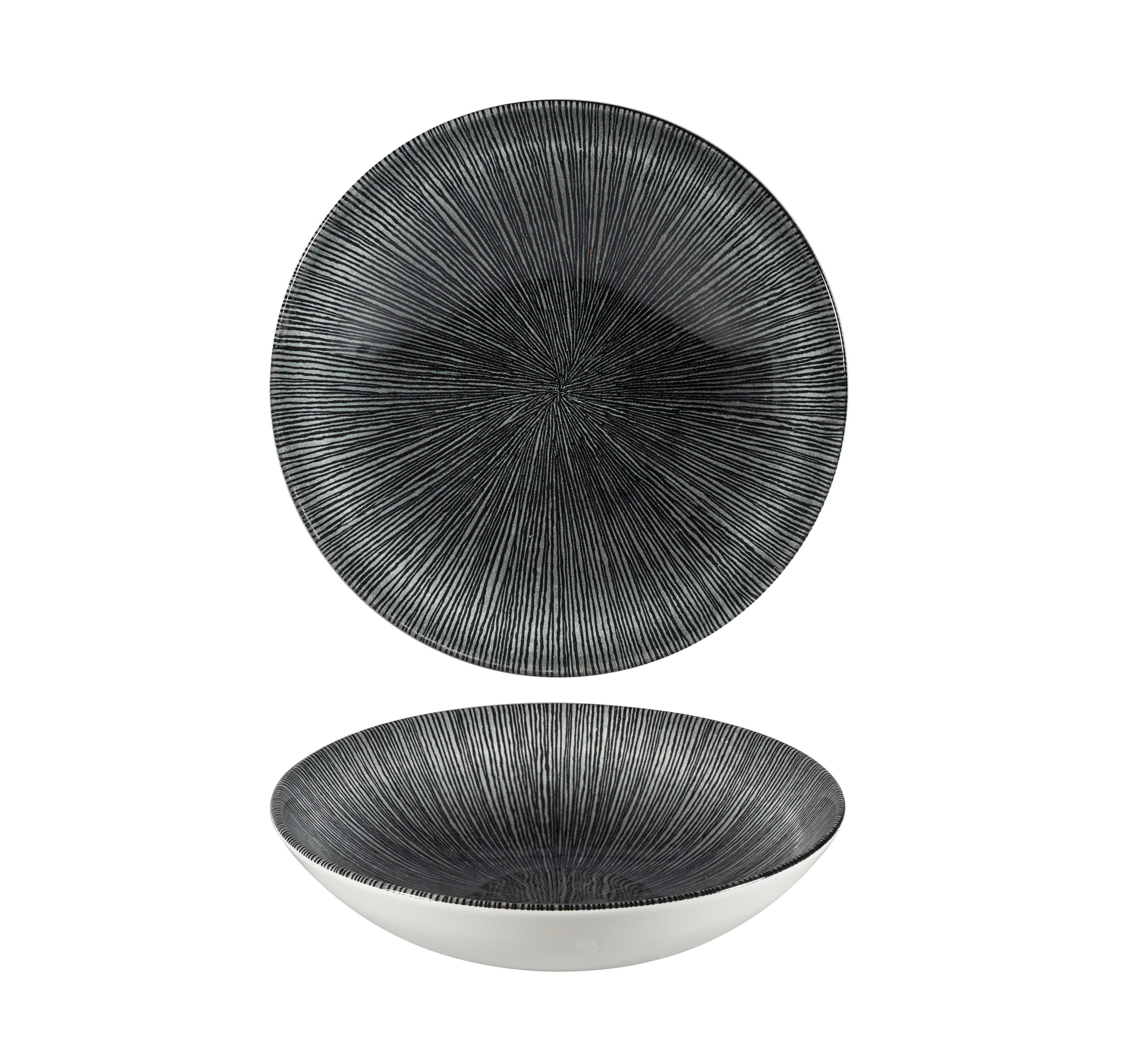 STUDIO PRINTS – AGANO BLACK COUPE BOWL – 24.8CM (12)