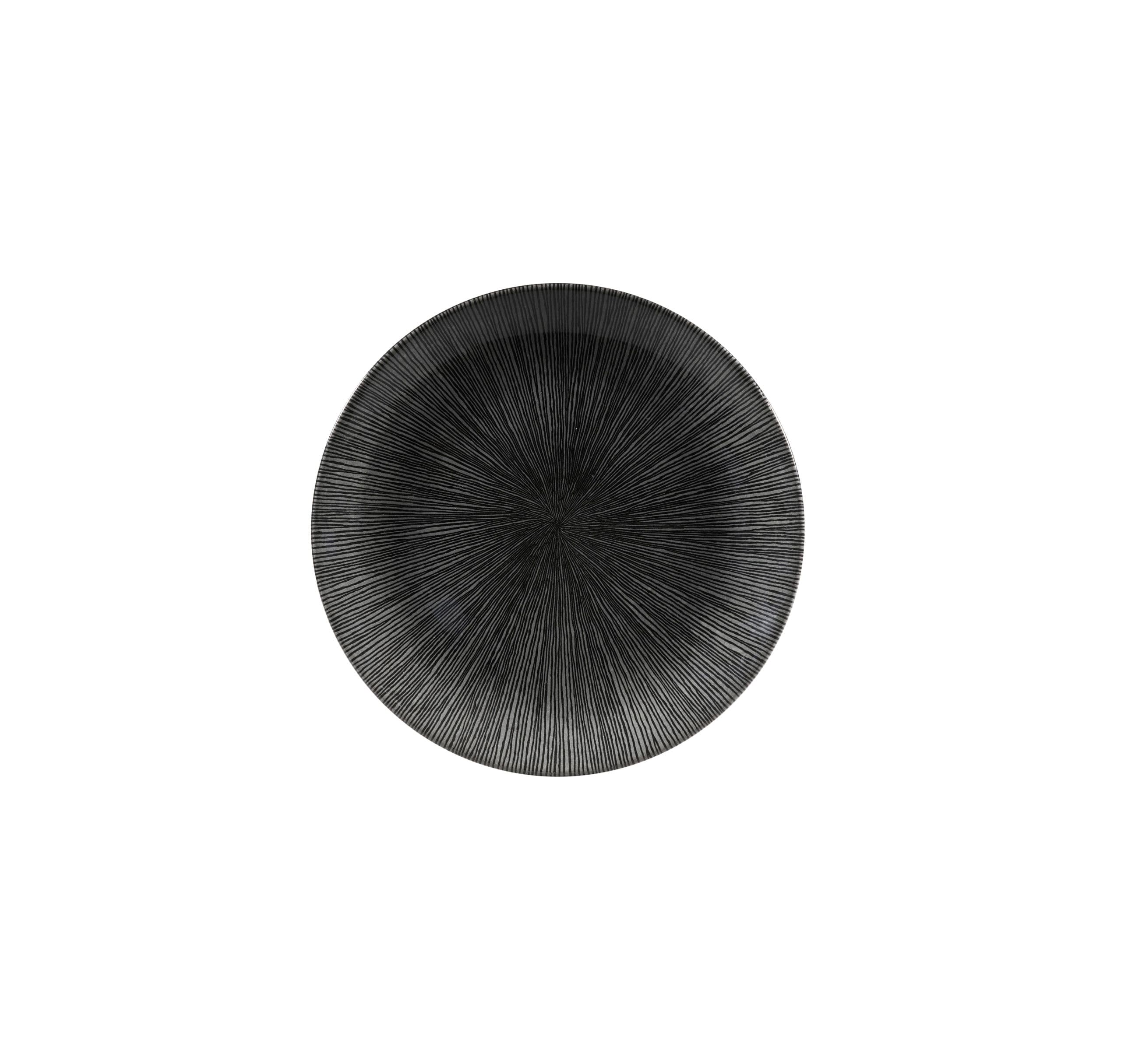 STUDIO PRINTS – AGANO BLACK COUPE PLATE – 16.5CM (12)