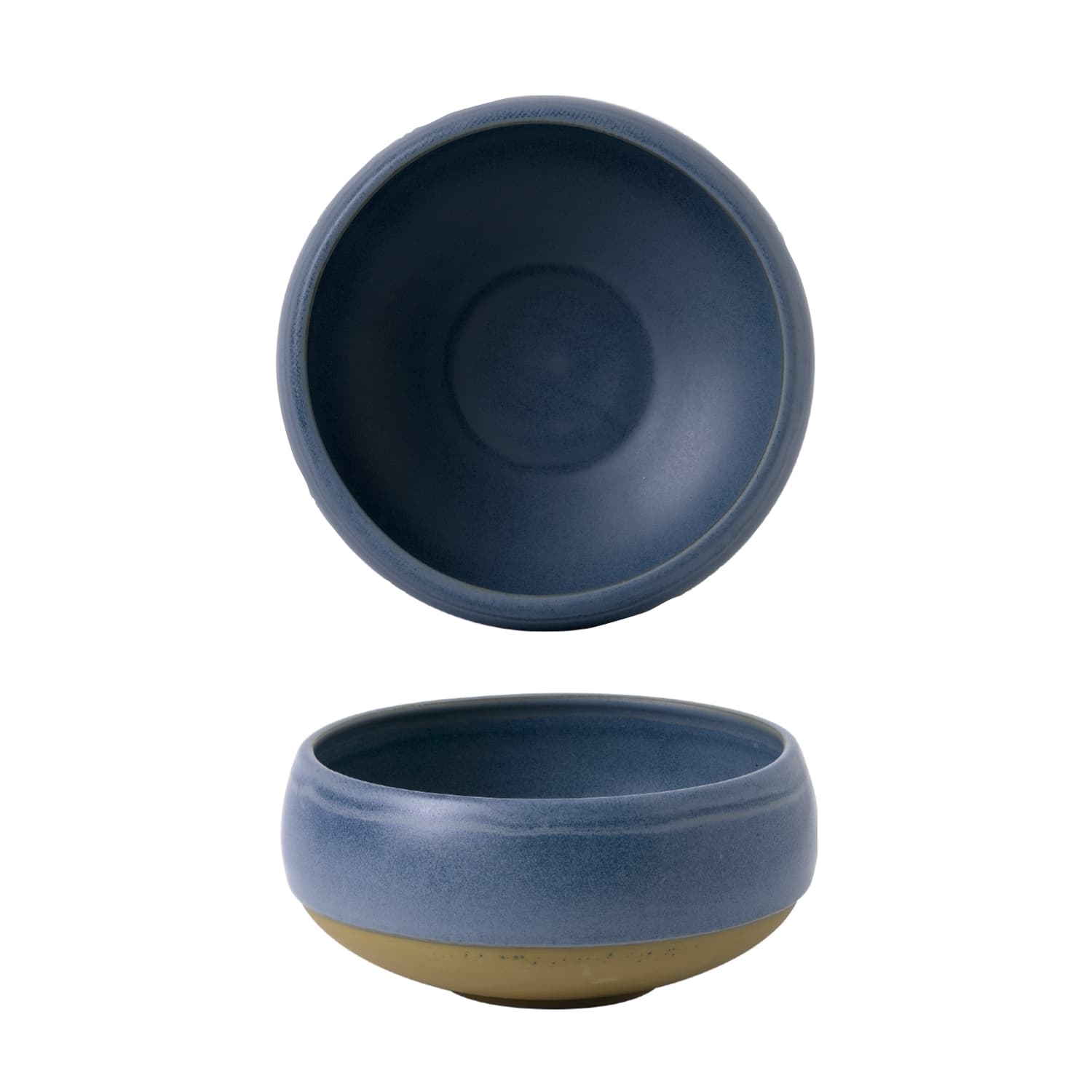 EMERGE - OSLO BLUE - MEDIUM DEEP BOWL - 45.4CL - H:5.9CM X DIA:12CM (12)