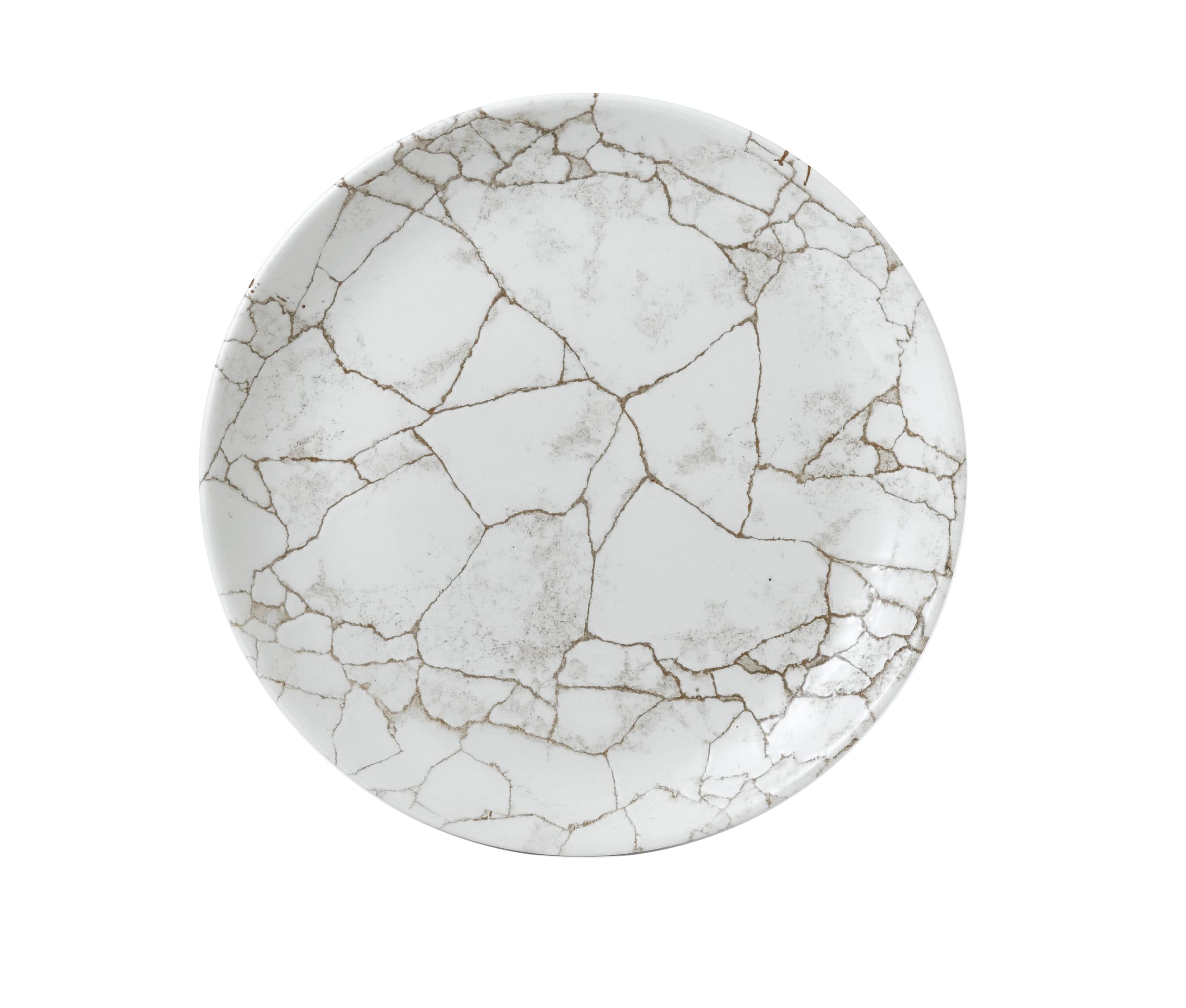 KINTSUGI - AGATE GREY - COUPE PLATE - 26CM (12)