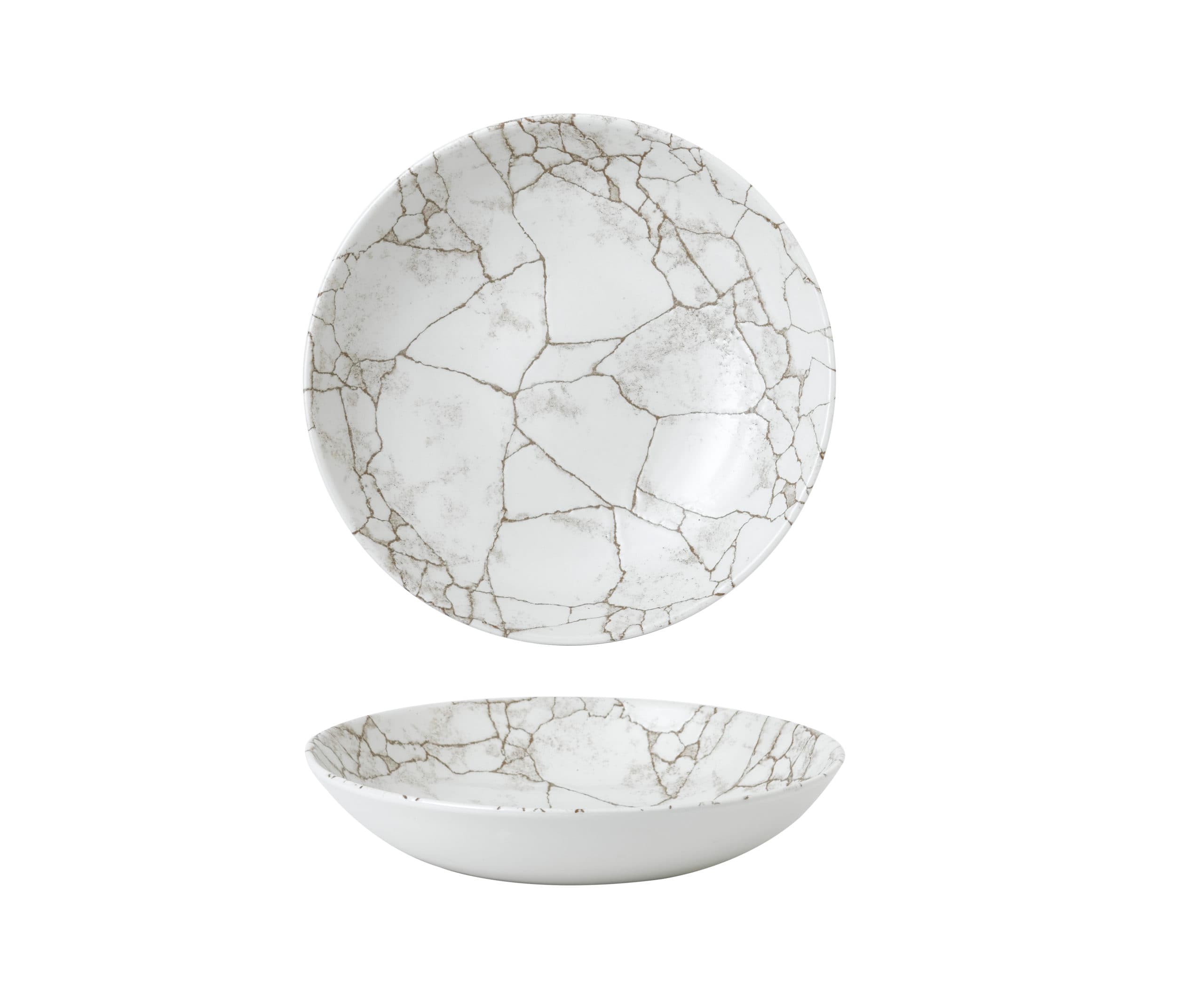 KINTSUGI - AGATE GREY - COUPE BOWL - 24.8CM (12)