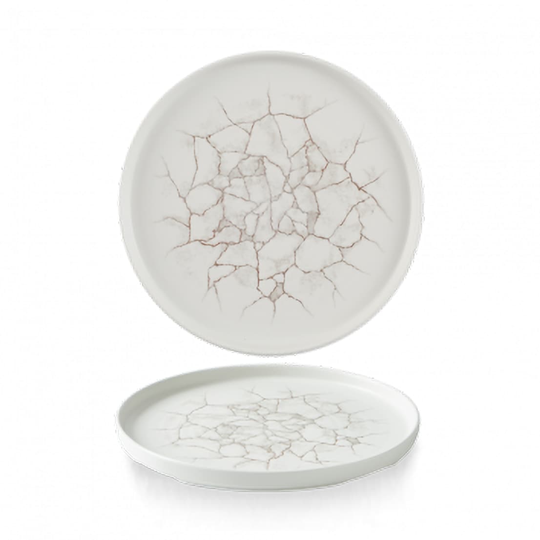 KINTSUGI - AGATE GREY - WALLED PLATE - W26CM H2CM (6)