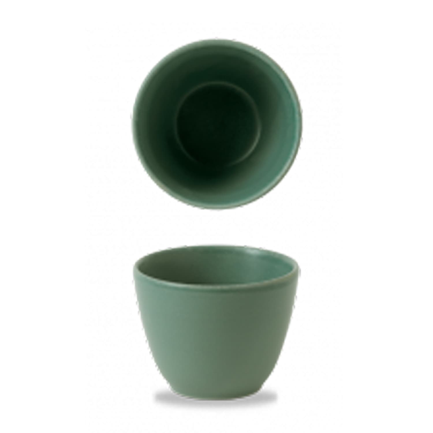 NOURISH - ANDORRA GREEN - CONTOUR CHIP MUG - 29CL (12)