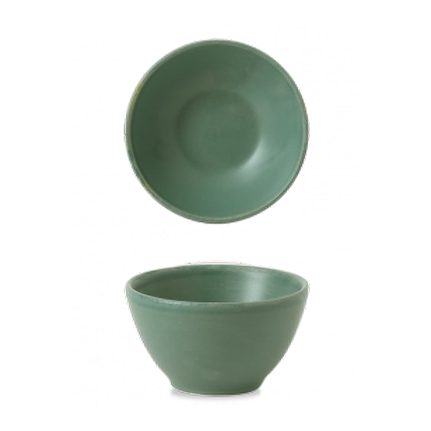 NOURISH - ANDORRA GREEN - CONTOUR DIP POT - 11CL (12)