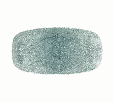 RAKU QUARTZ BLACK - CHEFS' OBLONG PLATE - 29.8 X 15.3CM (12)