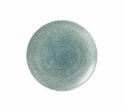 RAKU TOPAZ BLUE - COUPE PLATE - 28.8CM (12)