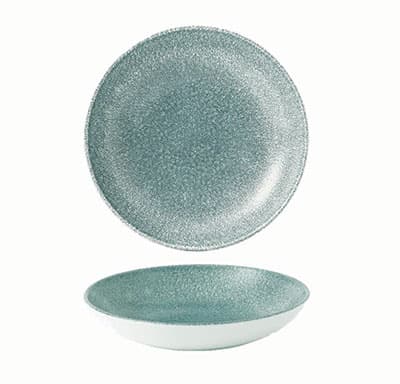 RAKU TOPAZ BLUE - COUPE BOWL - 24.8CM (12)