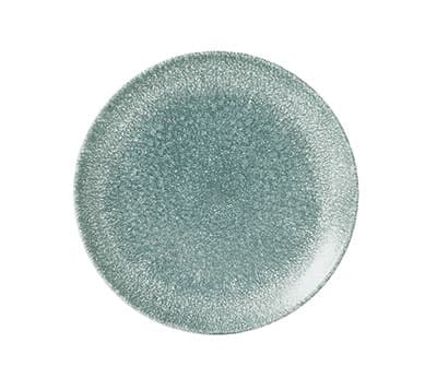 RAKU TOPAZ BLUE - COUPE PLATE - 16.5CM (12)