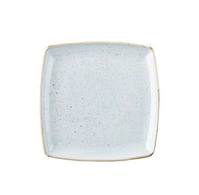 Duck Egg Blue – Deep Square Plate – 26.8cm (6)