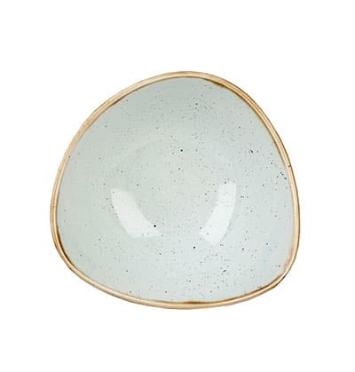 DUCK EGG BLUE - TRIANGLE BOWL - 15.3CM (12)