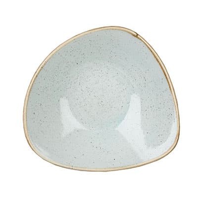 DUCK EGG BLUE - TRIANGLE BOWL - 23.5CM (12)