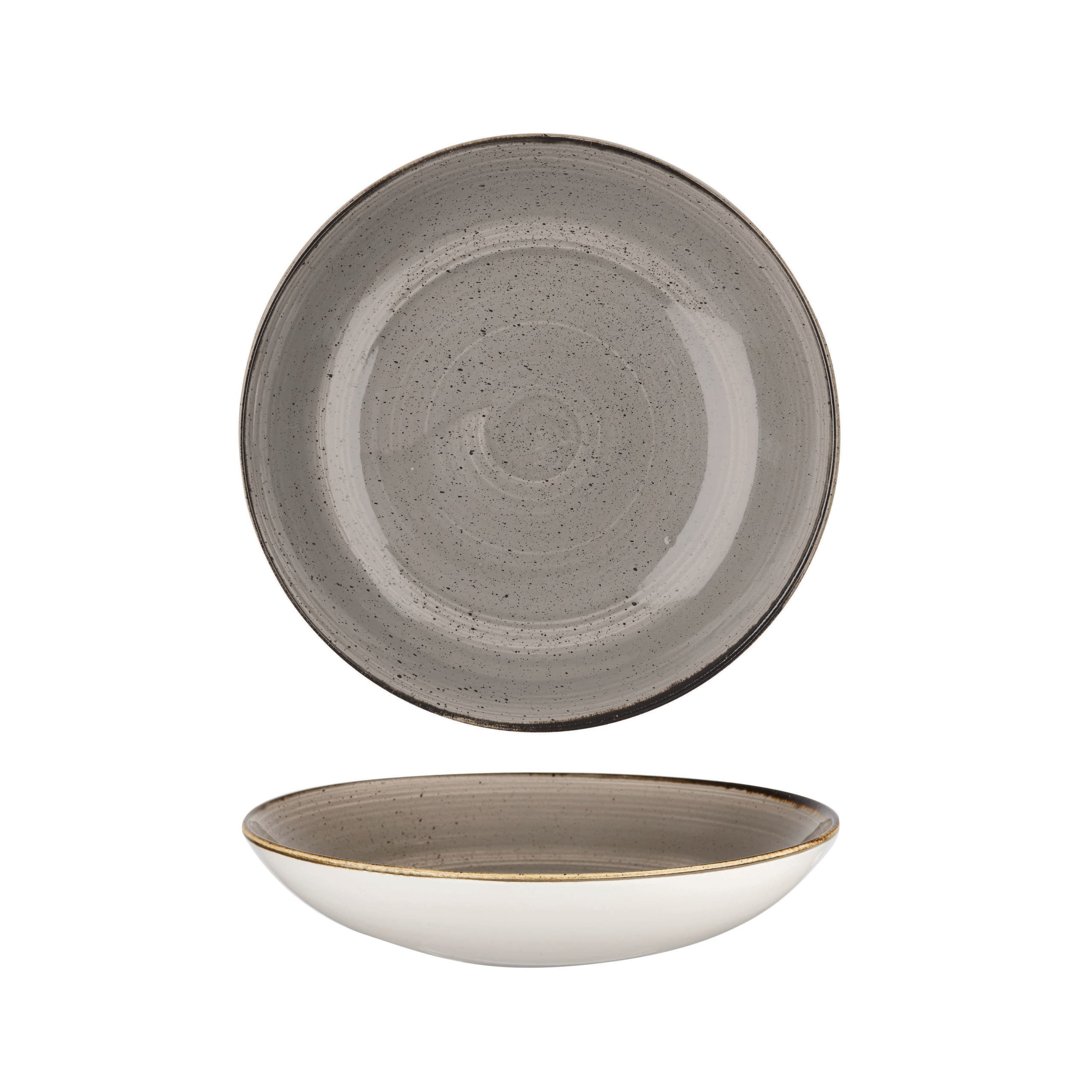 PEPPERCORN GREY – LARGE COUPE BOWL 31CM (6)