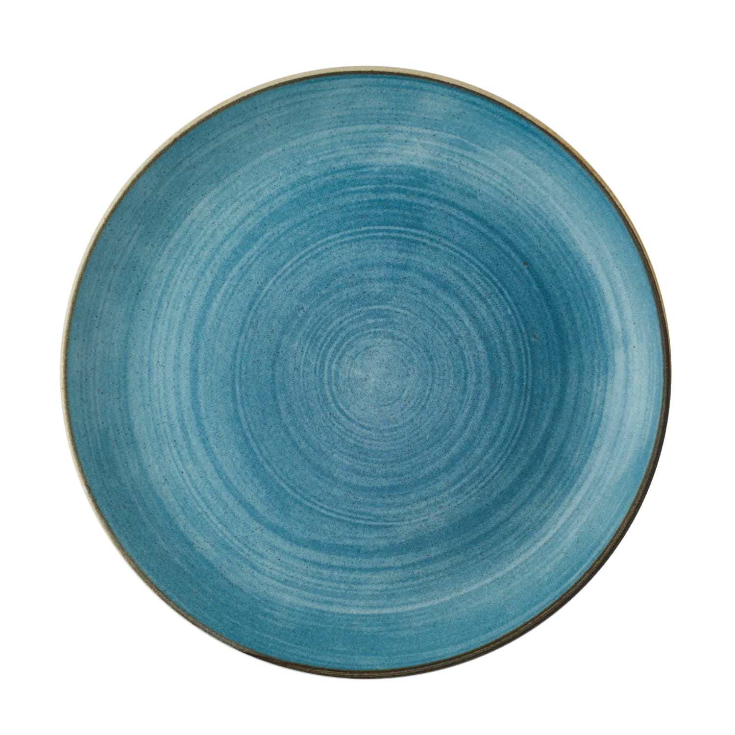 STONECAST RAW – TEAL – COUPE PLATE – 28.8CM (12)