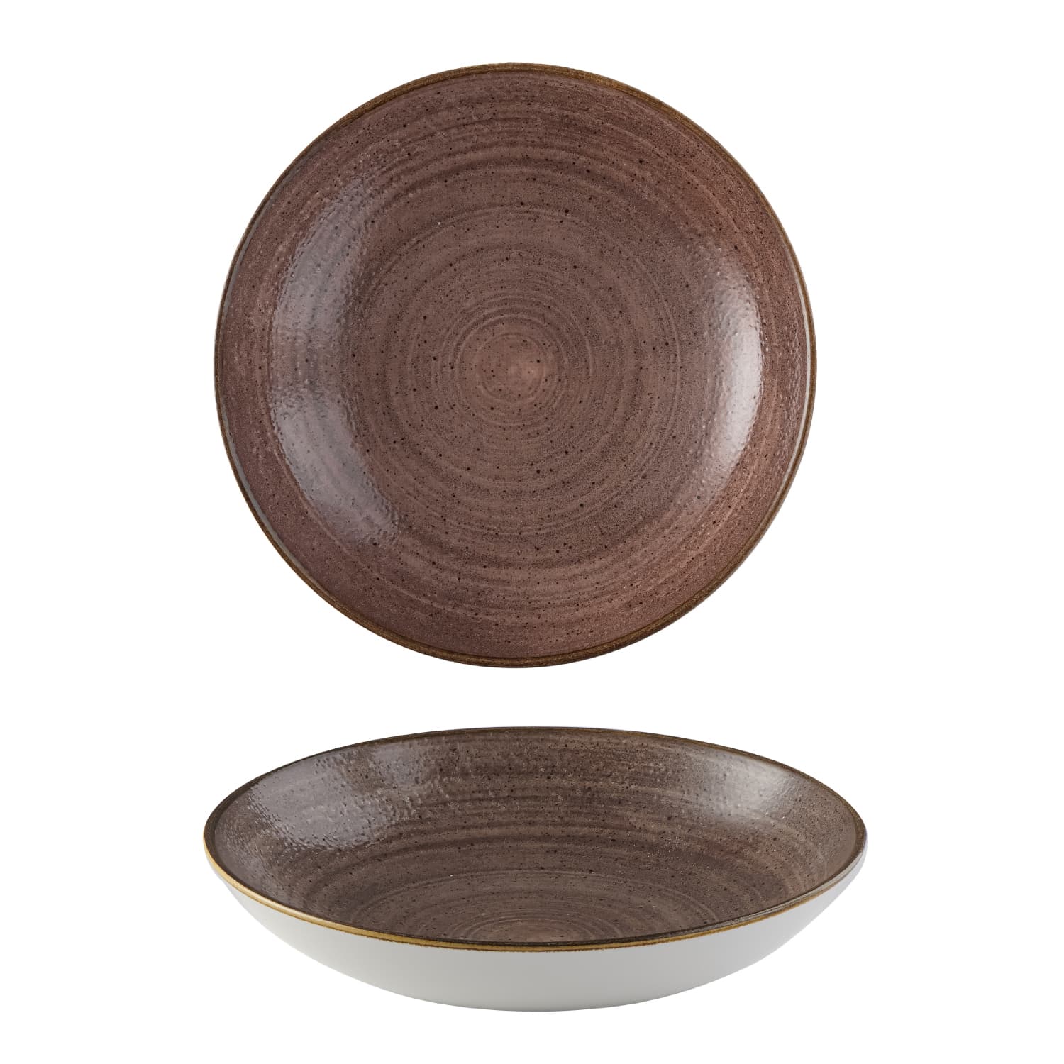 STONECAST RAW – BROWN – COUPE BOWL – 24.8CM (12)