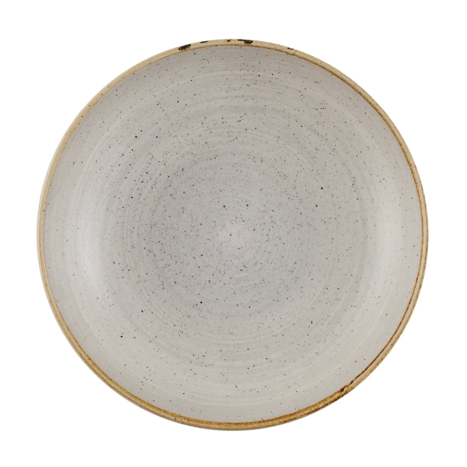 STONECAST RAW – GREY – COUPE PLATE – 28.8CM (12)