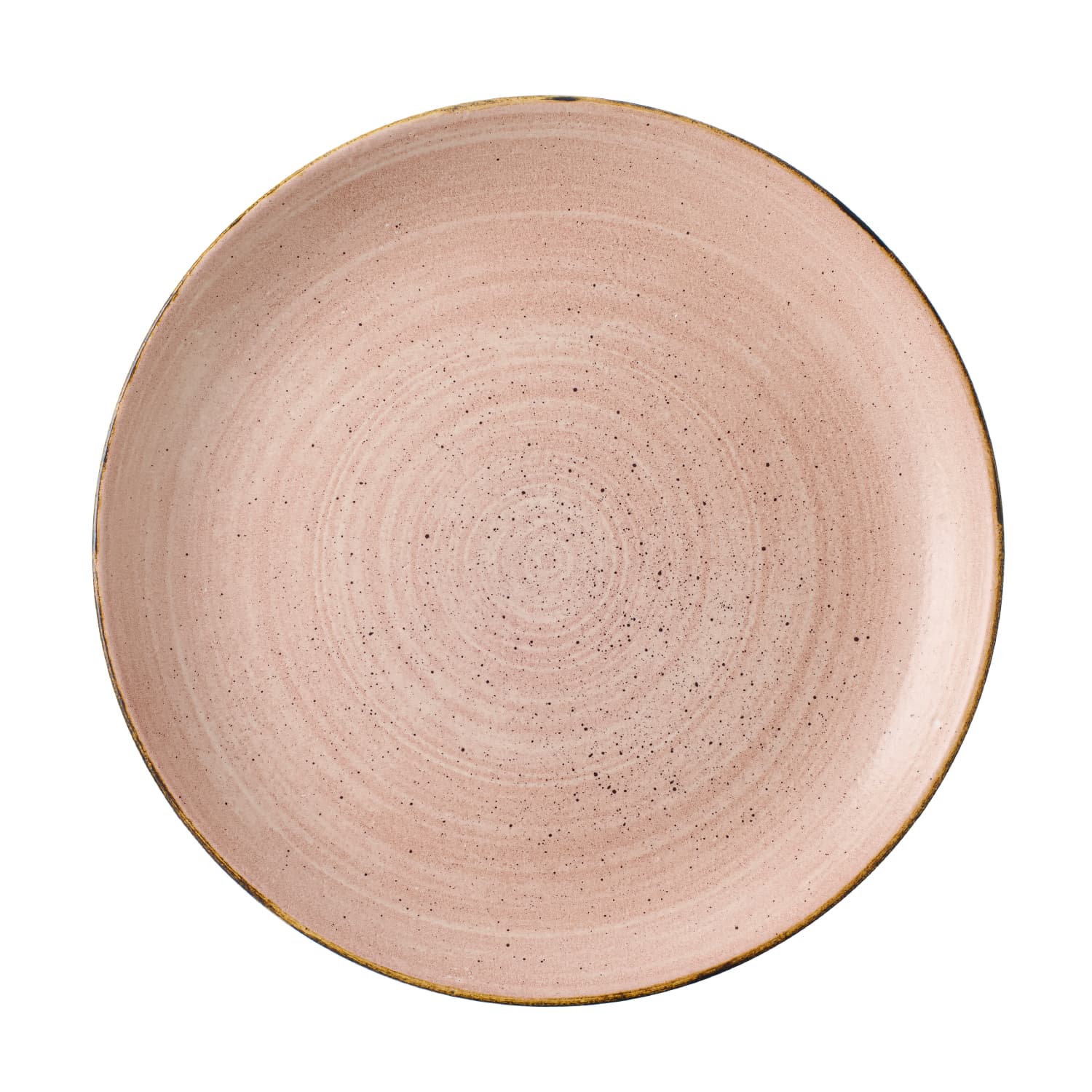 STONECAST RAW – TERRACOTTA – COUPE PLATE – 28.8CM (12)