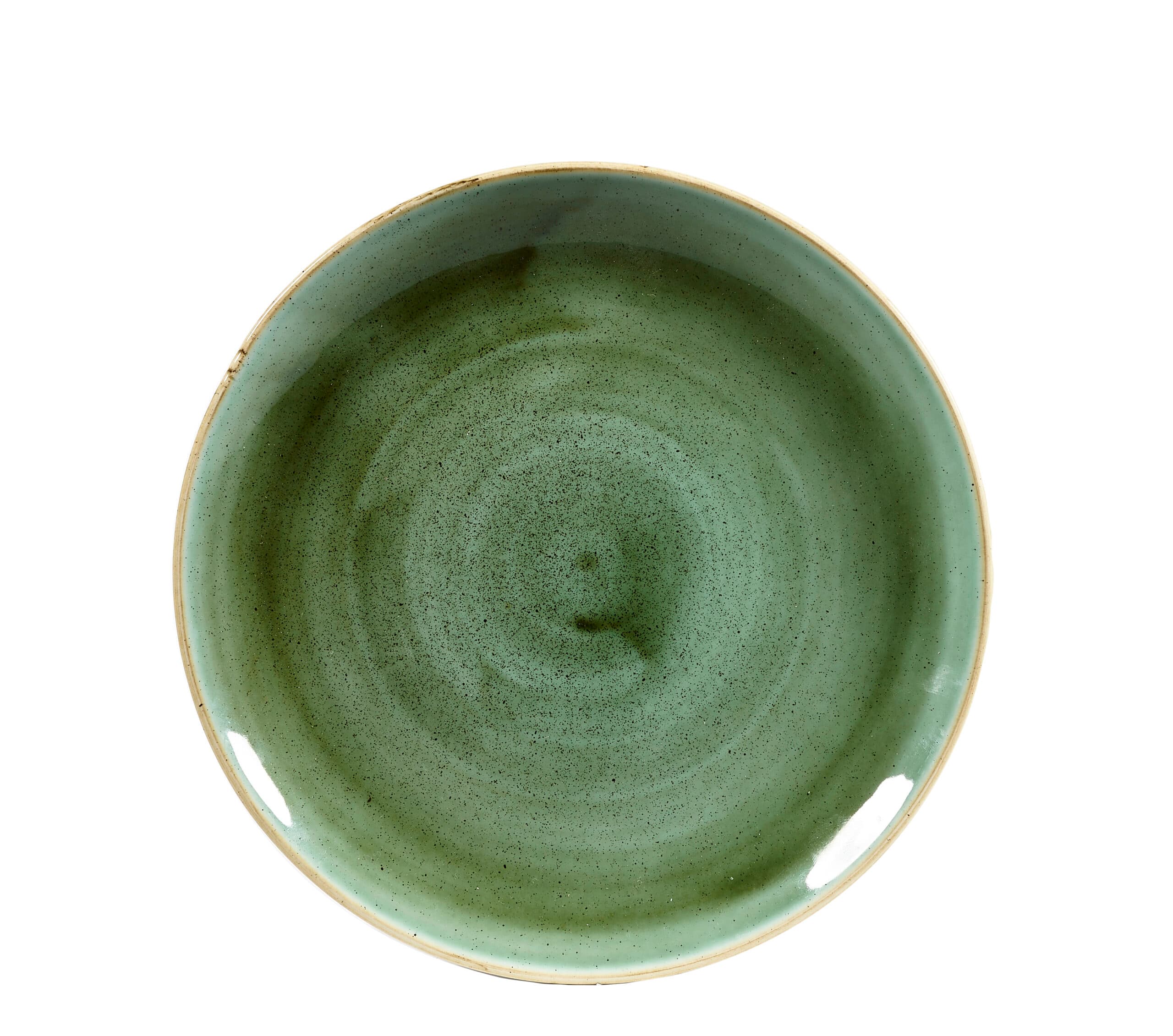 Stonecast – Samphire Green – Coupe Plate – 21.7cm (12)