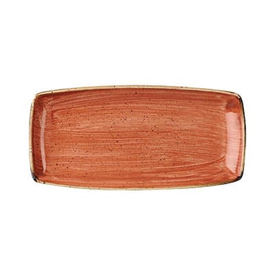 Spiced Orange – Oblong Plate – 29.5 x 15cm (12)