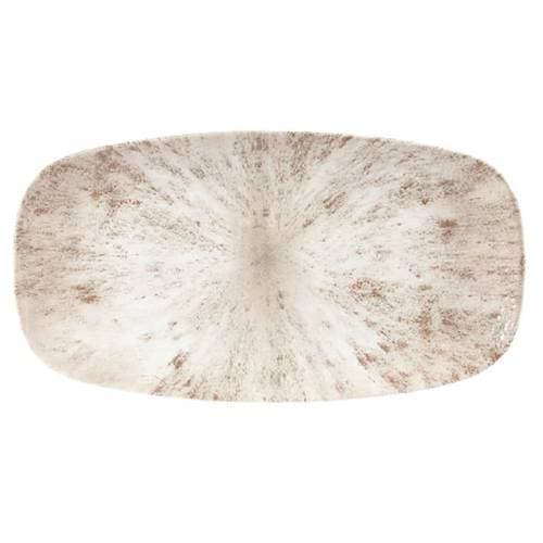 STONE AGATE GREY - OBLONG CHEFS PLATE - 35.5 X 19CM (6)