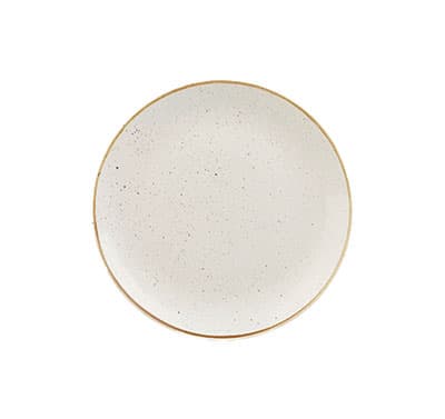 BARLEY WHITE - COUPE PLATE - 26CM (12)
