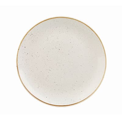 BARLEY WHITE - COUPE PLATE - 21.7CM (12)