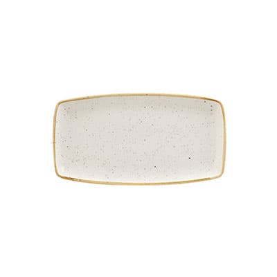 BARLEY WHITE - OBLONG PLATE - 29.5 X 15CM (12)