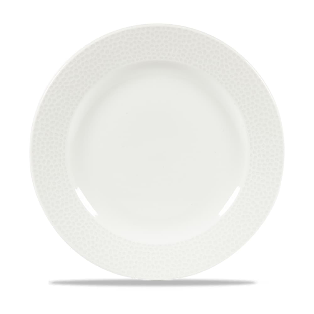ISLA - WHITE - FOOTED PLATE 27.6CM (12)